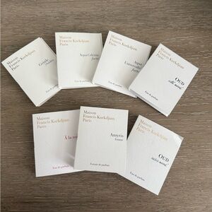 Maison Francis Kurkdjian Sample Set